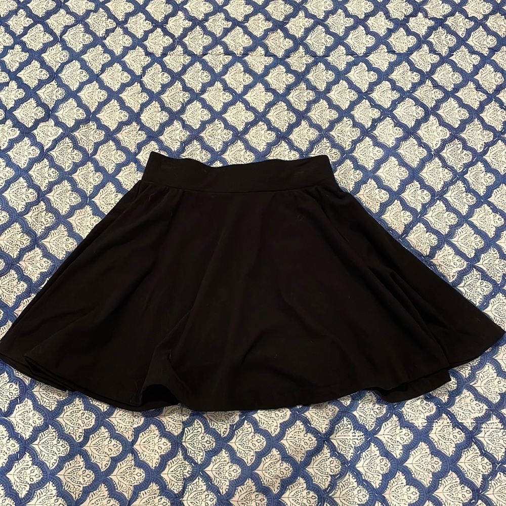 Black skirt
